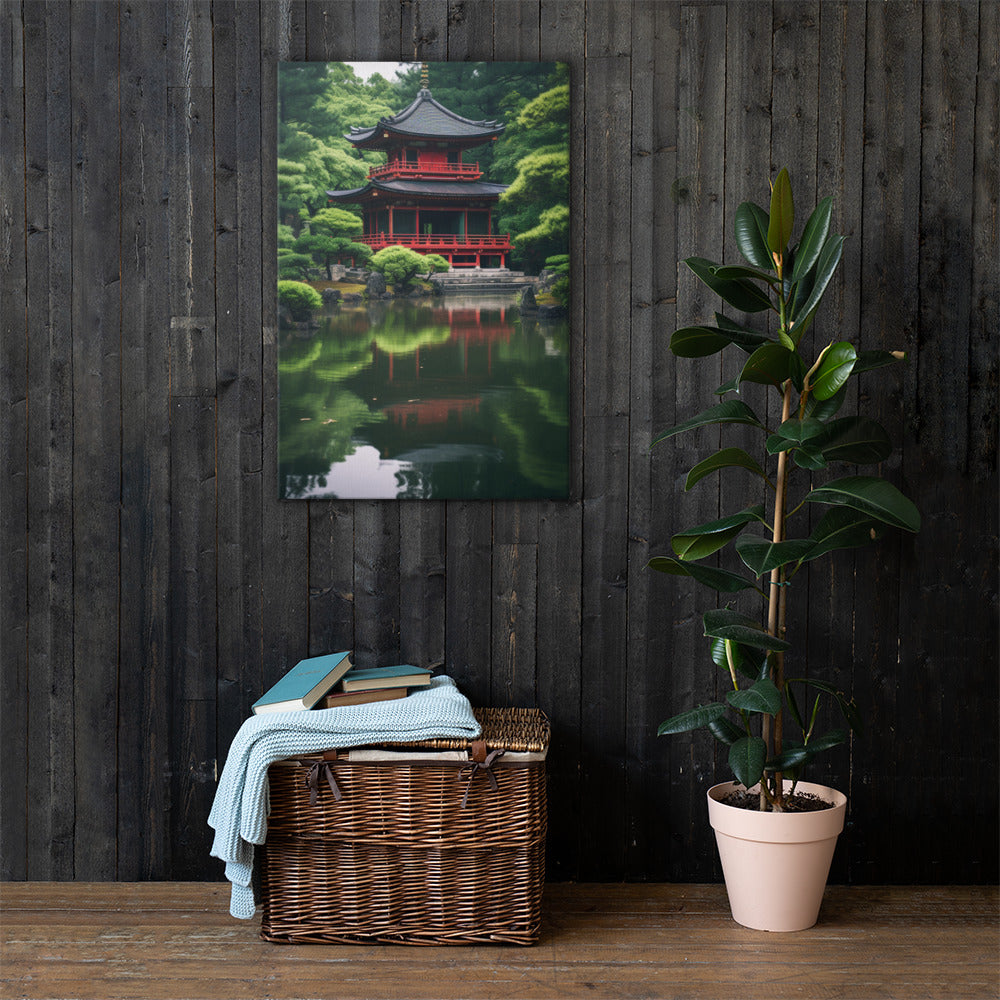 Japanese Pagoda Canvas