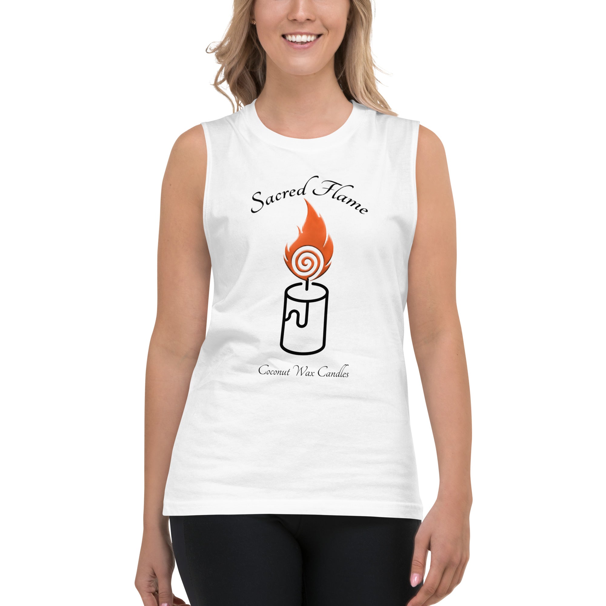 Sacred Flame Muscle Shirt