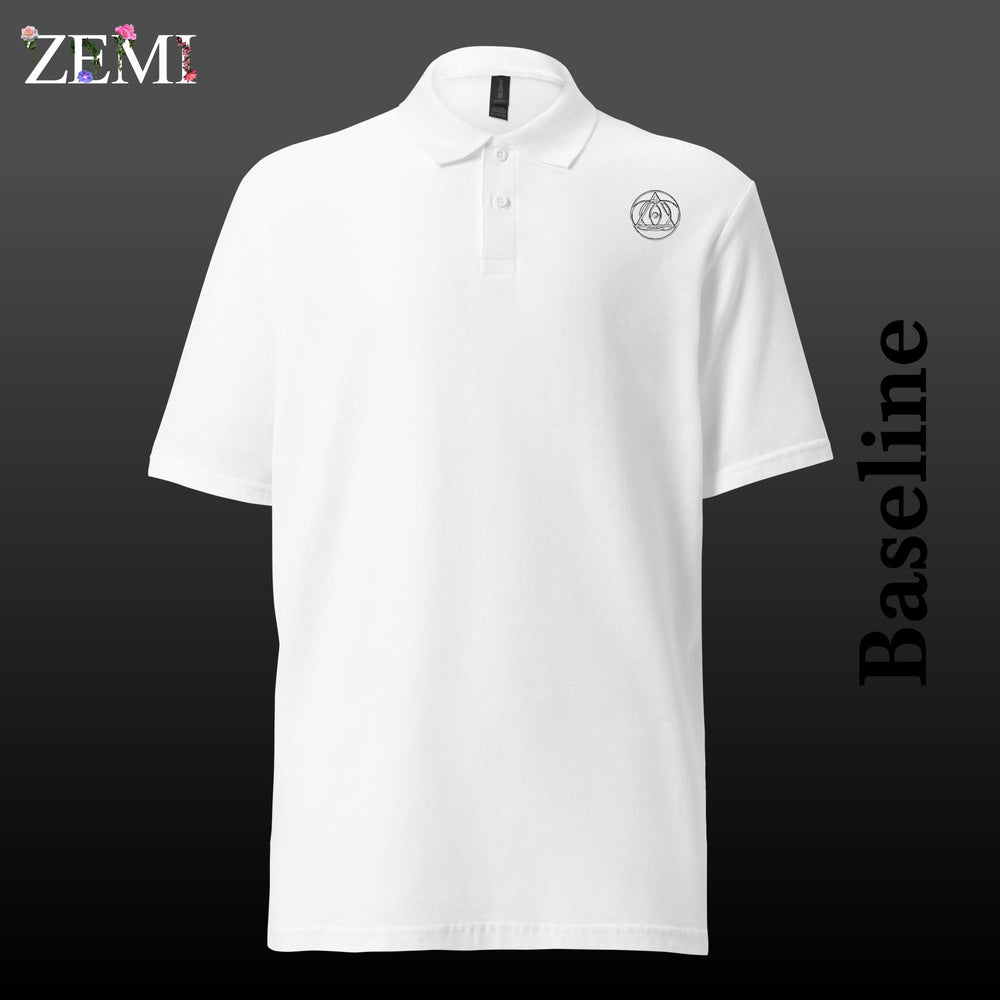 ZEMI Emblem polo shirt