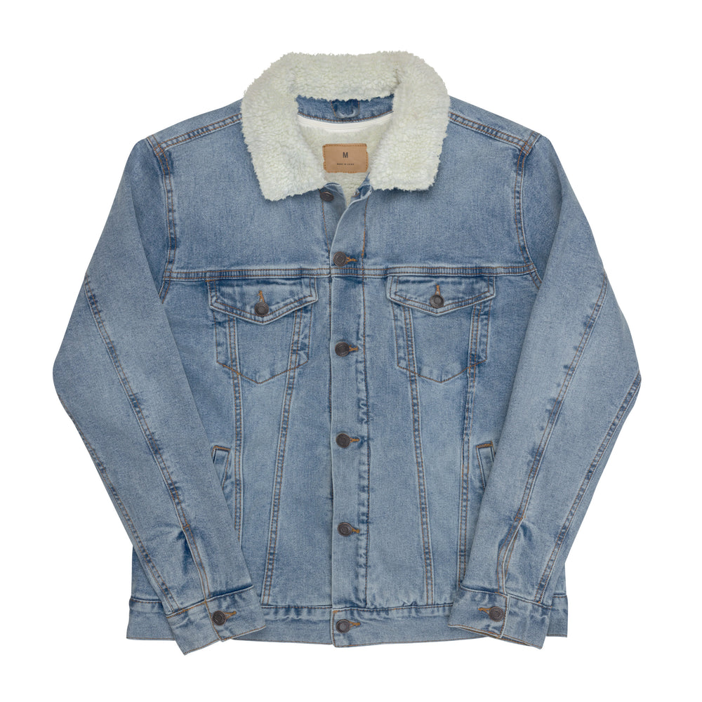 ZEMI Unisex denim sherpa jacket